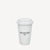 Seoul coffee cup in white/black