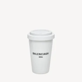 Seoul coffee cup in white/black