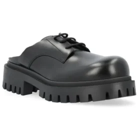 Sergent 20mm Mules “Smooth Calfskin Black” 701392WBD401000