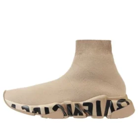Speed Graffiti Sneakers “Beige Knit Black Graffiti Sole Unit” 605942W2DB79710 Speed Graffiti Sneakers “Beige Knit Black Graffiti Sole Unit” 605942W2DB79710