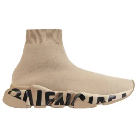 Speed Graffiti Sneakers “Beige Knit Black Graffiti Sole Unit” 605942W2DB79710 Speed Graffiti Sneakers “Beige Knit Black Graffiti Sole Unit” 605942W2DB79710