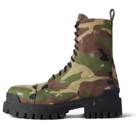 Strike 20mm Boots Camo Print “Dark Green” 786135W2EU21028 Strike 20mm Boots Camo Print “Dark Green” 786135W2EU21028