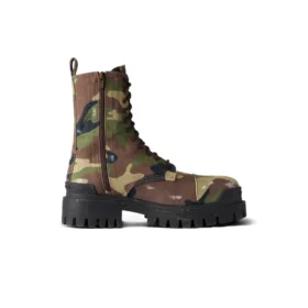 Strike 20mm Boots Camo Print “Dark Green” 786135W2EU21028 Strike 20mm Boots Camo Print “Dark Green” 786135W2EU21028