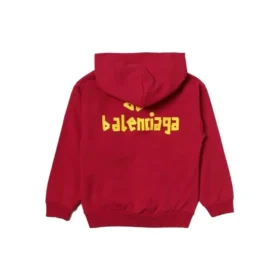 Tape Type Cotton Hoodie “Red” 682019TOVB36400 Tape Type Cotton Hoodie “Red” 682019TOVB36400