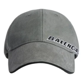 Tilted Typo Cap “Dark Heather Grey” 854036410B21441