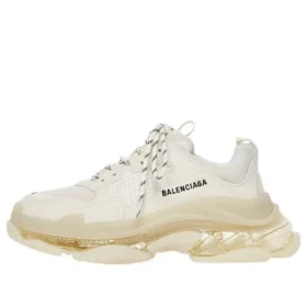 Triple S Sneaker “Clear Sole – Beige” 541624W2GA19100