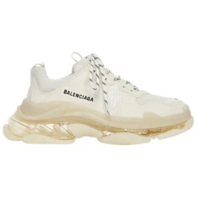 Triple S Sneaker “Clear Sole – Beige” 541624W2GA19100