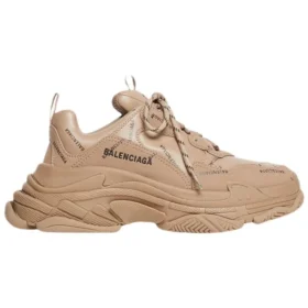 All Over Logo Triple S “Beige” 536737W2FA19911