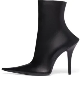 Witch 110mm Booties “Black Sheepskin” 747603WBCW01000 Witch 110mm Booties “Black Sheepskin” 747603WBCW01000