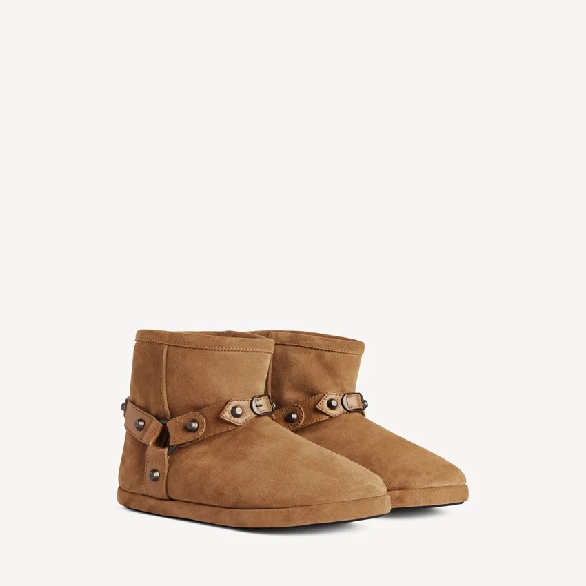 Women’s alaska soft bootie in camel Women’s alaska soft bootie in camel