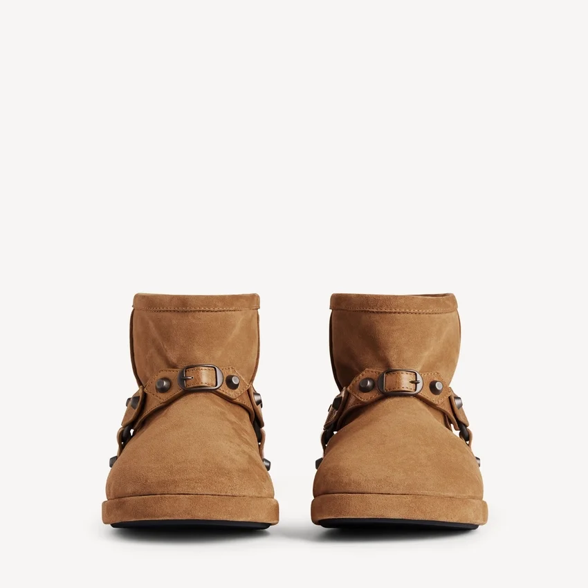 Women’s alaska soft bootie in camel Women’s alaska soft bootie in camel