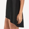 Women’s babydoll strap dress in black