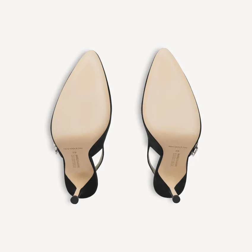 Women’s balenciaga | manolo blahnik slingback in black Women’s balenciaga | manolo blahnik slingback in black