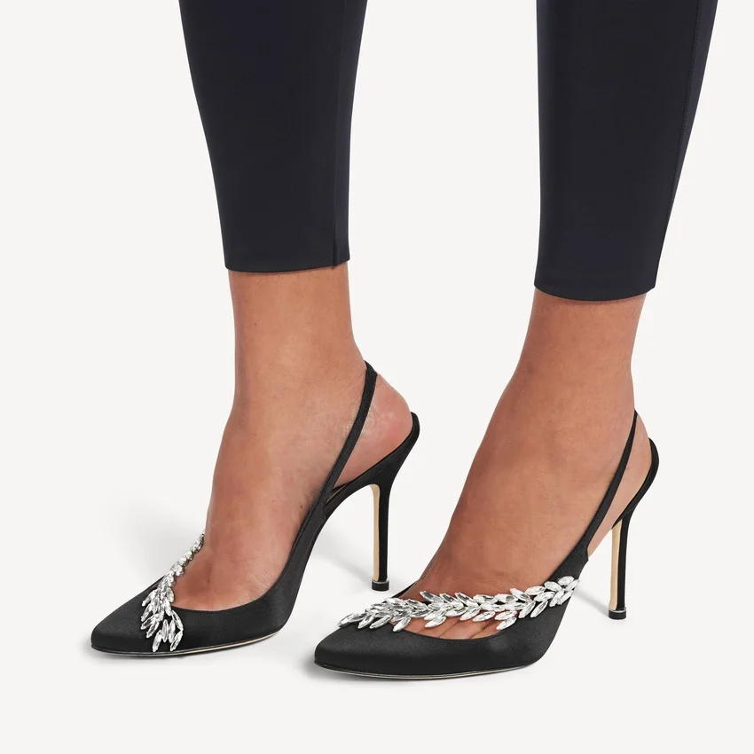 Women’s balenciaga | manolo blahnik slingback in black Women’s balenciaga | manolo blahnik slingback in black