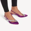 Women’s balenciaga | manolo blahnik slingback in violet Women’s balenciaga | manolo blahnik slingback in violet