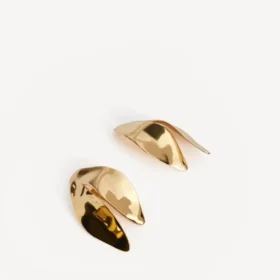 Women’s bloom xs earrings in shiny gold