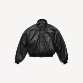 Women’s blouson in black