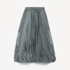Women’s bodies balloon tracksuit skirt in elephant grey