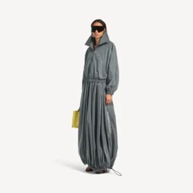 Women’s bodies balloon tracksuit skirt in elephant grey