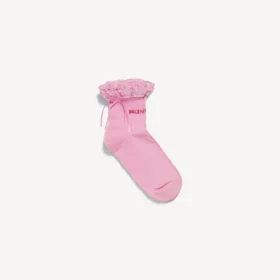 Women’s bow socks in pink/red Women’s bow socks in pink/red