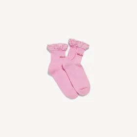 Women’s bow socks in pink/red Women’s bow socks in pink/red