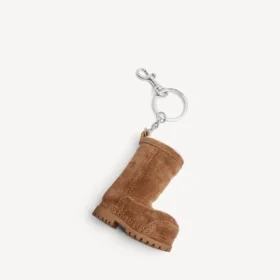 Women’s charm/keychain mini alaska boot in noce