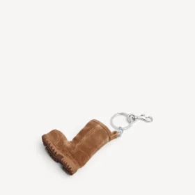 Women’s charm/keychain mini alaska boot in noce