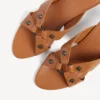 Women’s city sandal in camel Women’s city sandal in camel