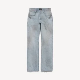 Women’s city straight pants in light blue Women’s city straight pants in light blue