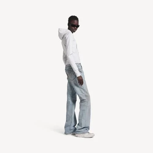Women’s city straight pants in light blue Women’s city straight pants in light blue