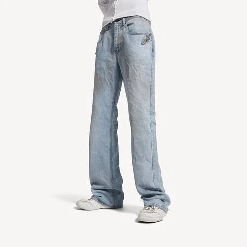 Women’s city straight pants in light blue Women’s city straight pants in light blue