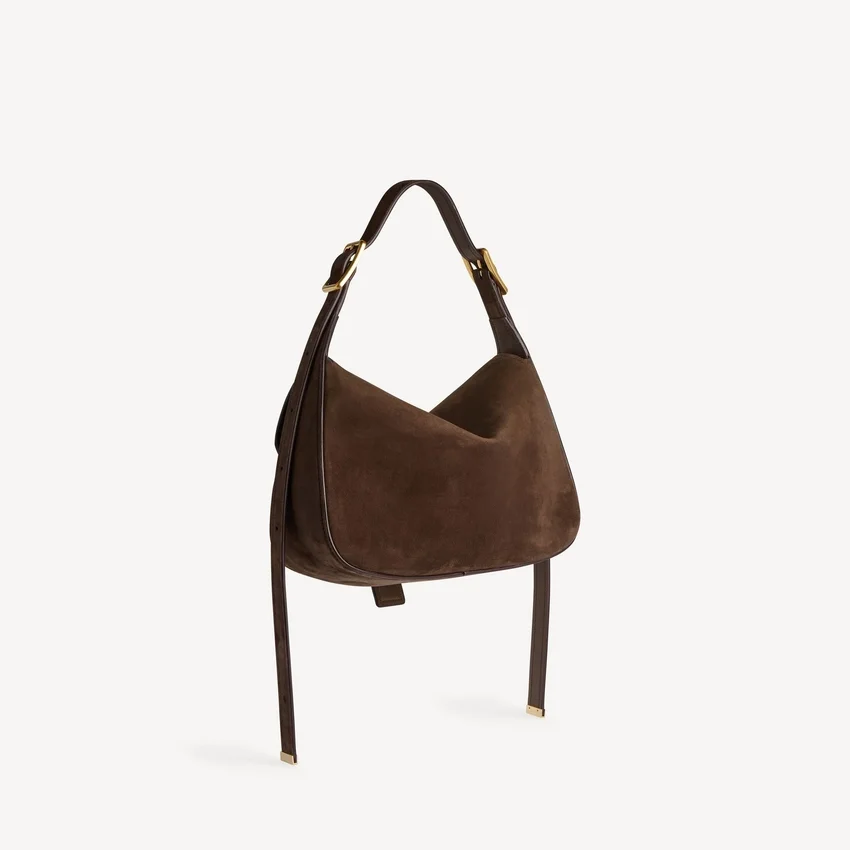 Women’s clicca shoulder bag medium in muscade Women’s clicca shoulder bag medium in muscade