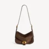 Women’s clicca shoulder bag medium in muscade Women’s clicca shoulder bag medium in muscade