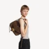 Women’s clicca shoulder bag medium in muscade Women’s clicca shoulder bag medium in muscade