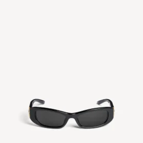 Women’s cosmo rectangle sunglasses in black