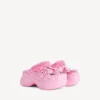 Women’s crocs™ mule jibbitz™ in light pink