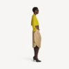 Women’s cropped crewneck in dark yellow Women’s cropped crewneck in dark yellow