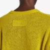 Women’s cropped crewneck in dark yellow Women’s cropped crewneck in dark yellow