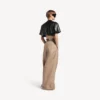 Women’s cropped t-shirt in black