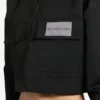 Women’s cropped tracksuit jacket in black Women’s cropped tracksuit jacket in black