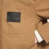 Women’s cropped workwear jacket in beige Women’s cropped workwear jacket in beige