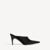 Women’s duchesse mule in black