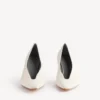 Women’s duchesse pump in white snow Women’s duchesse pump in white snow