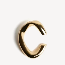 Women’s eisa cuff in shiny gold Women’s eisa cuff in shiny gold