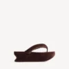 Women’s gaeta thong in moka Women’s gaeta thong in moka