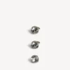 Women’s gala earrings set in dark gold/crystal Women’s gala earrings set in dark gold/crystal