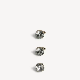 Women’s gala earrings set in dark gold/crystal Women’s gala earrings set in dark gold/crystal