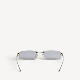 Women’s gossip rectangle m sunglasses in silver