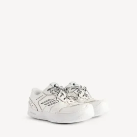 Women’s hamptons platform sneaker in white