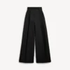 Women’s high-waist pants in black Women’s high-waist pants in black